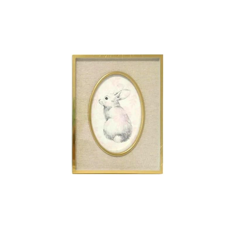 ARIA TRADE Κορνίζα Aria Trade Σε Δύο Σχέδια 15.8x1.3x20.8 cm - Χρυσή