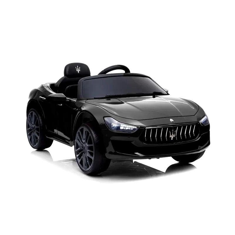 MASERATI Παιδικό Ηλεκτροκίνητο Αυτοκίνητο Μονοθέσιο Licensed Τύπου Maserati Ghibli - Μαύρο