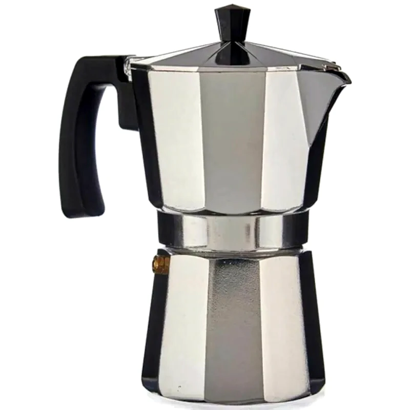 ARIA TRADE ARIA TRADE για 9 φλυτζάνια Ασημί Μηχανή Espresso Χειρός