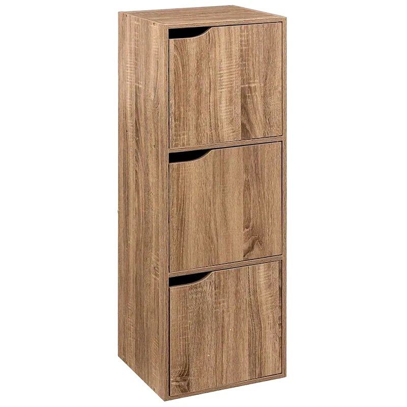 SPITISHOP Ντουλάπι Δαπέδου Spitishop F-v Door Nat 181271 από Μοριοσανίδα 34.5x32x100.5cm - Φυσικό