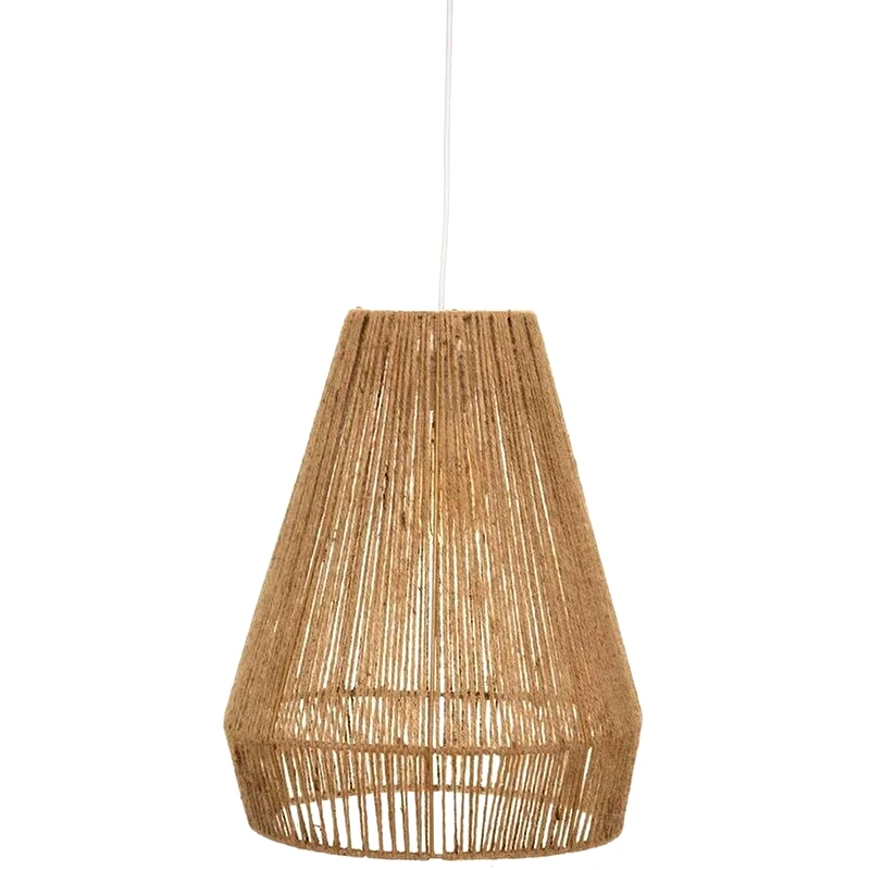 SPITISHOP Φωτιστικό Οροφής Μονόφωτο Spitishop A-s Palm Natural 182408 Ψάθινο - Φυσικό