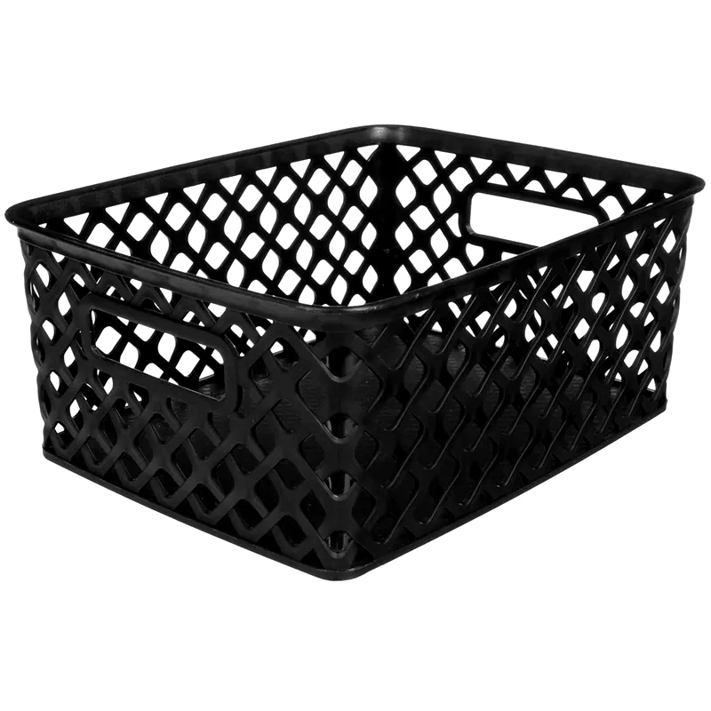 SPITISHOP Κουτί Αποθήκευσης F-V 138800a Πλαστικό 25.6x10.5cm - Μαύρο
