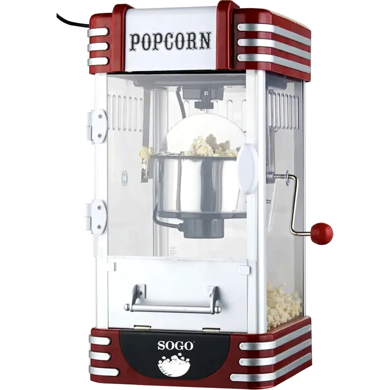 SOGO Μηχανή Pop-Corn SOGO Retro Old Fashioned PAL-SS-11350 310 W Κόκκινο