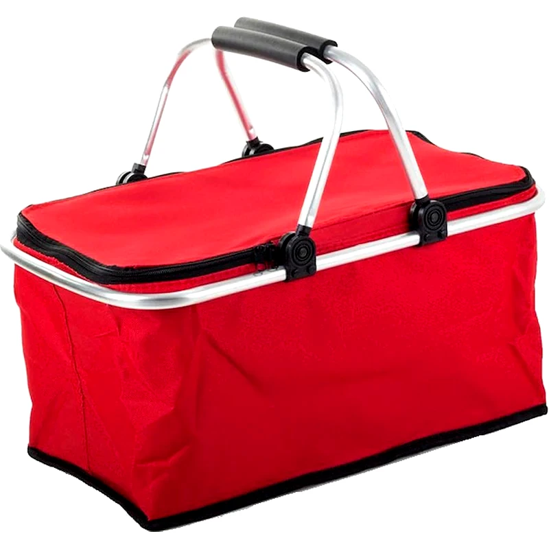 ARIA TRADE Ισοθερμική Τσάντα Χειρός Aria Trade 30lt 48x22x22cm - Κόκκινη