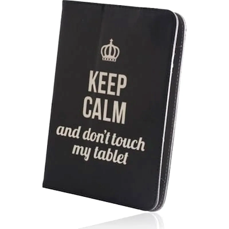 OEM Θήκη Tablet Universal 9-10.1 - Oem Flip Cover - Keep Calm