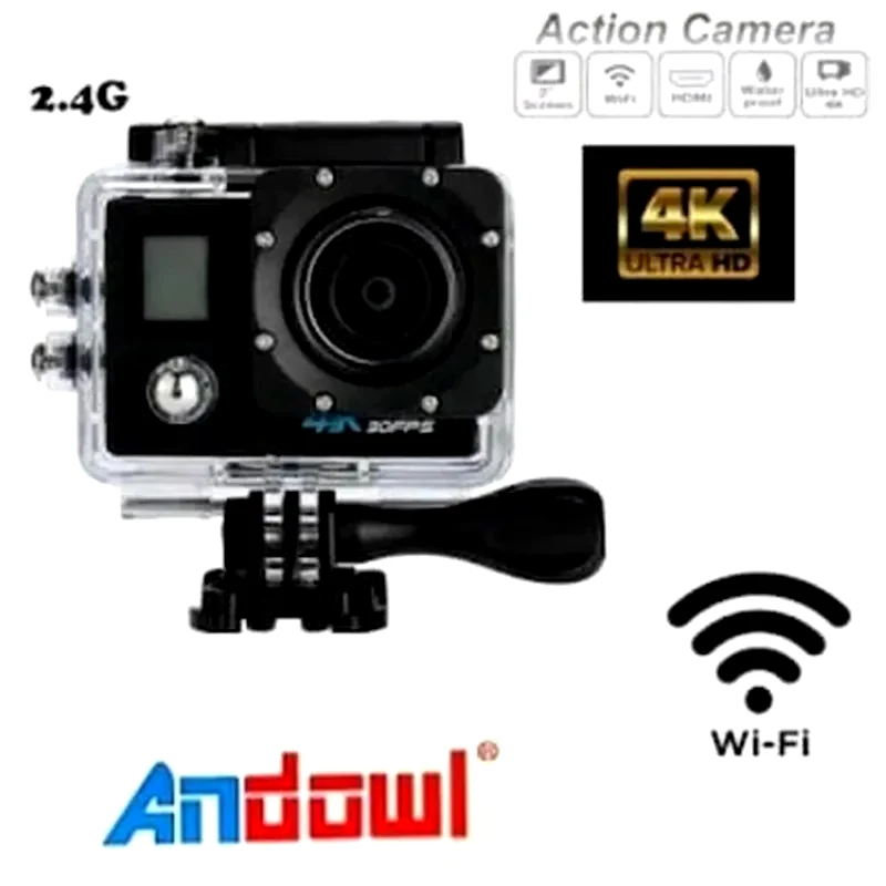 ANDOWL Υποβρύχια Action Camera 4K