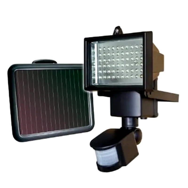 OEM Ηλιακός Προβολέας 120 Led Με Ανιχνευτή Κίνησης