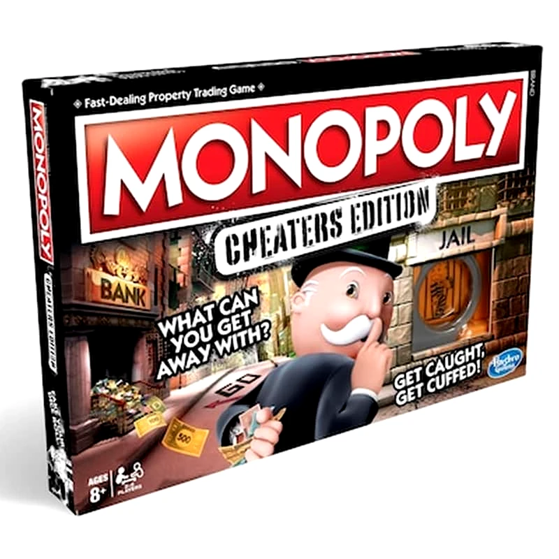HASBRO Monopoly Της Ζαβολιάς (e1871) Επιτραπέζιο (Hasbro)