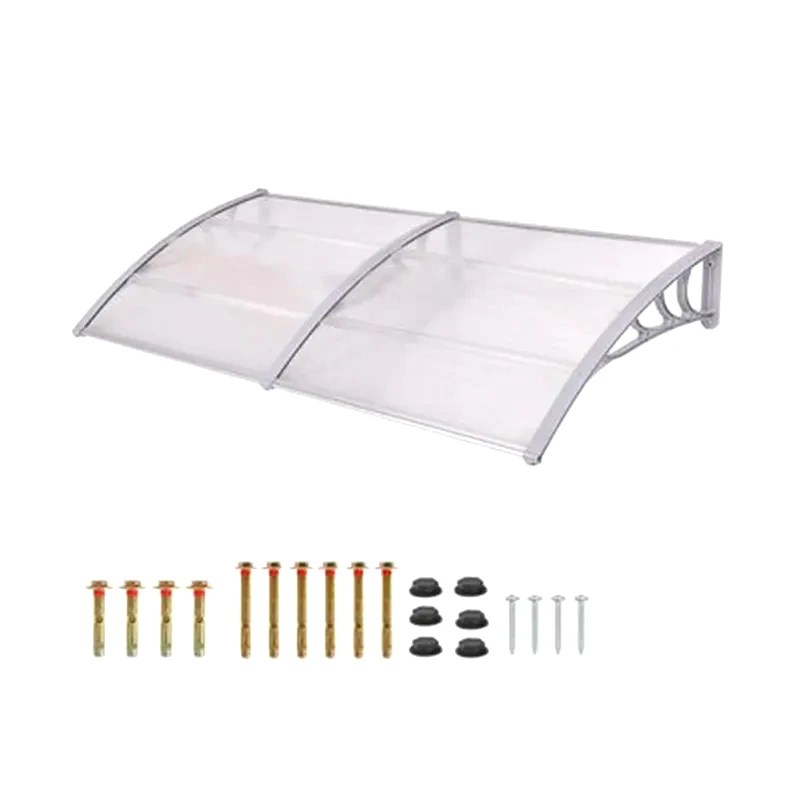 ARIA TRADE Τέντα Aria Trade Πλαστικό 240x90cm - Διάφανο