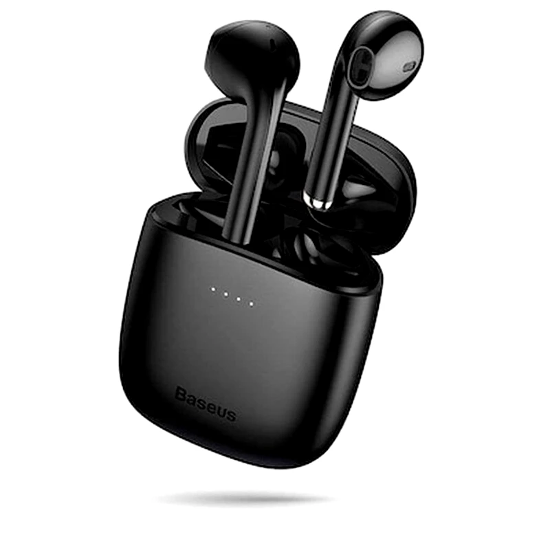 BASEUS Ακουστικά Bluetooth Baseus W04 - Μαύρα
