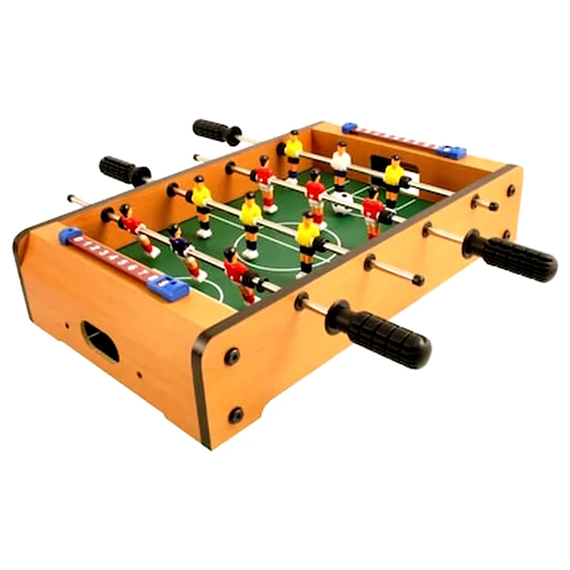 OEM Μίνι Επιτραπέζιο Ξύλινο Ποδοσφαιράκι 34 Cm