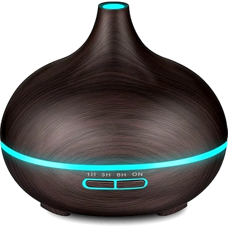 ANDOWL Andowl Συσκευή Για Αρωματοθεραπεία Ultrasonic Humidifier And Aromatherapy Καφέ Σκούρο