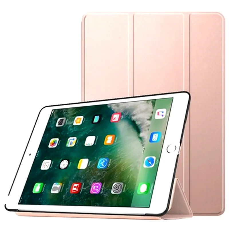 OEM Θήκη Tablet Apple iPad 9.7 - Oem Trifold Flip Cover - Rose Gold