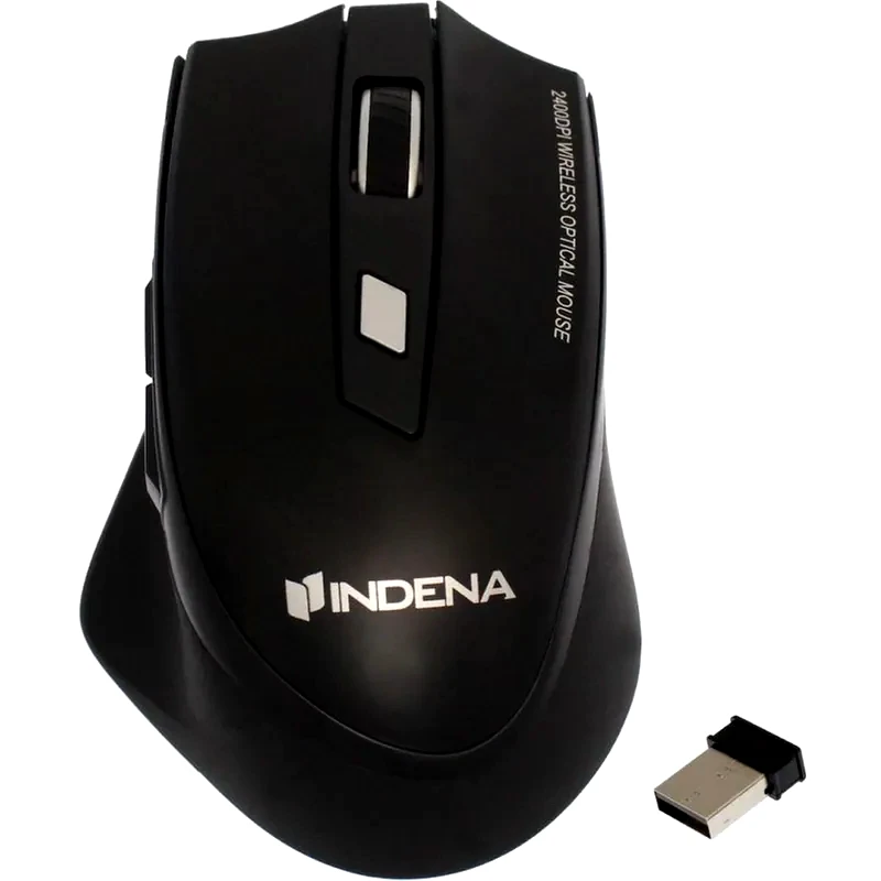 INDENA Ασύρματο Ποντίκι Indena G-530 2400 dpi - Μαύρο