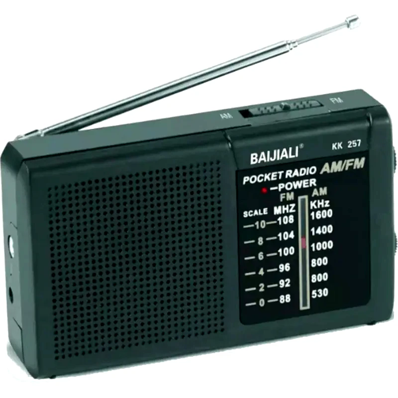 OEM Φορητό Radio Oem K257 862572 - Ασημί