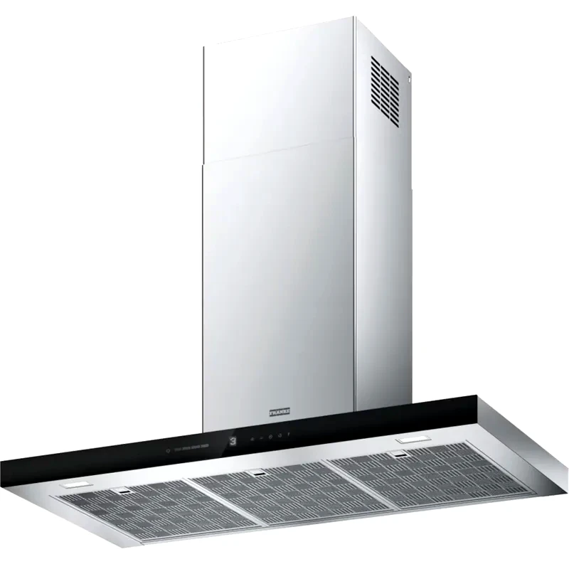 FRANKE FRANKE AVANT SILENCE FTNL H45 X/BK GLASS A90 90cm Inox Απορροφητήρας Καμινάδα - Τζάκι