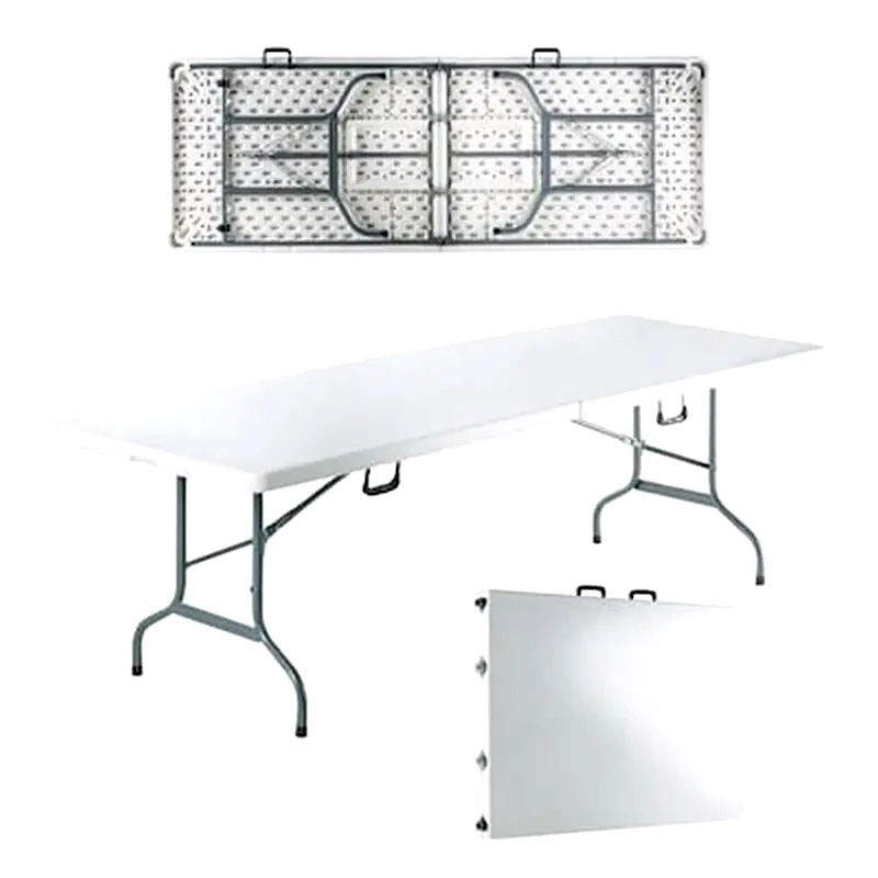 WOODWELL Τραπέζι Woodwell Πτυσσόμενο 240x85x75cm - Λευκό