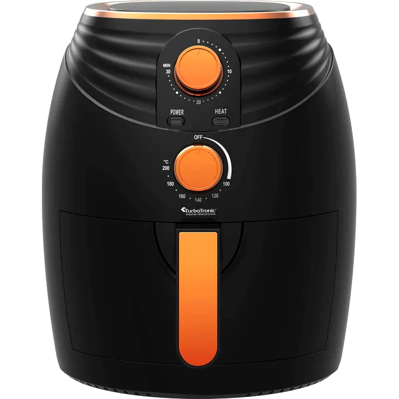 TURBOTRONIC TURBOTRONIC TT-AF11M με Αποσπώμενο Κάδο 1200 W 3.5 L Μαύρο Φριτέζα Αέρος