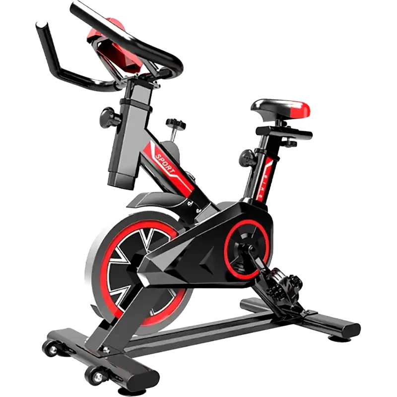 CLEVER Ποδήλατο Γυμναστικής CleverFitBike Spin Bike 090020 - Μαύρο/ Κόκκινο
