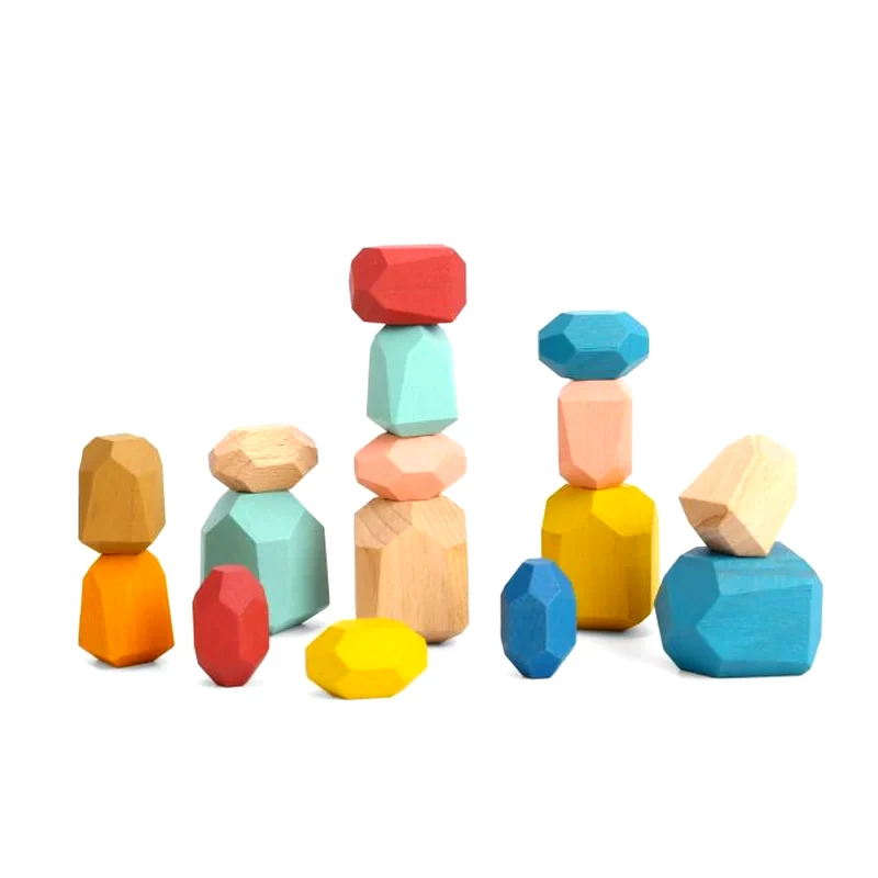 Tooky Toy Ξύλινοι Λίθοι Στοίβαξης (16τεμ.) φωτογραφία
