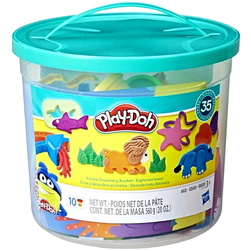 HASBRO Hasbro Play-Doh Animal Discovery Bucket