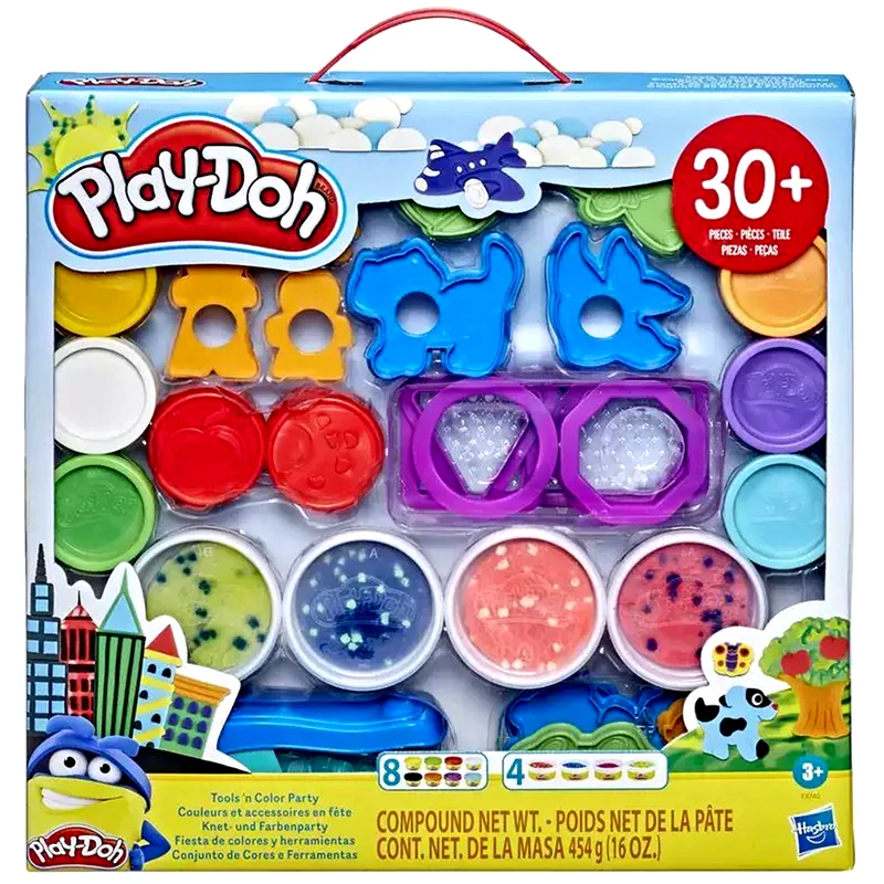 HASBRO Hasbro Play-Doh Tools n Color Party