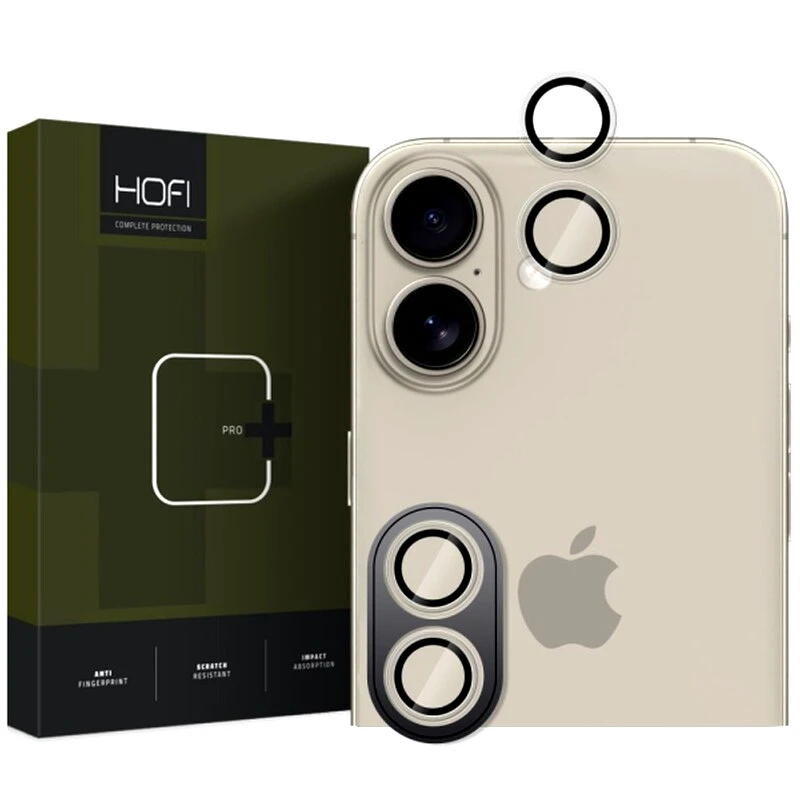 HOFI Προστατευτικό καμερών Apple iPhone 16 / 16 Plus - Hofi Camping Pro Camera Transparent