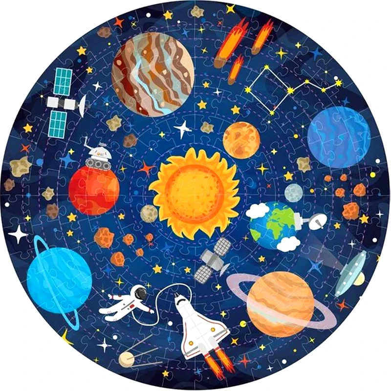 LUNA TOYS Παζλ Luna Toys Διάστημα - 150 Τμχ