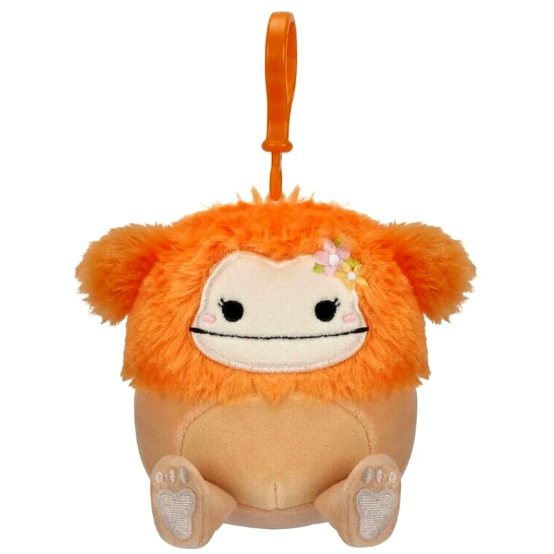 JAZWARES Squishmallow Λούτρινο Μπρελόκ Shasta 9cm