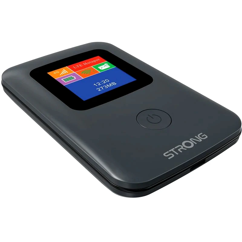 STRONG Strong Φορητό Hotspot 4GMiFi150D 4G LTE Wi-Fi 150Mbps 2100mAh Μαύρο