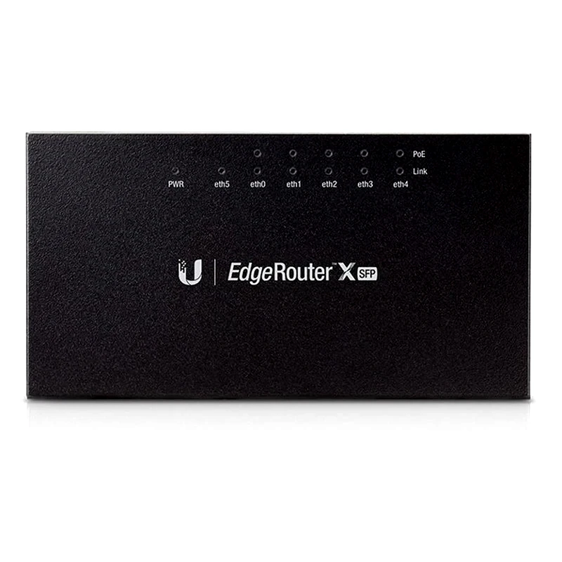 UBIQUITI Ubiquiti EdgeRouter X SFP Ασύρματο Router Wi‑Fi με 5 Θύρες Gigabit PoE 1000 Mbps 50W