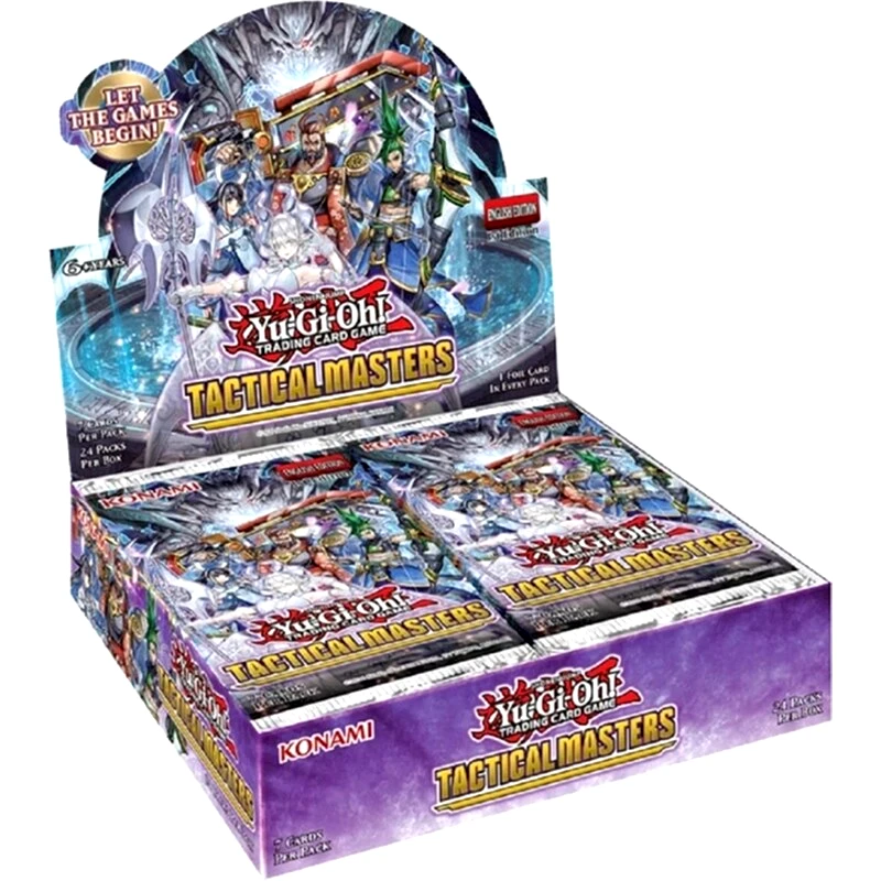 KONAMI Yu-gi-oh! Tactical Masters Display 24 X Booster (7 Cards)