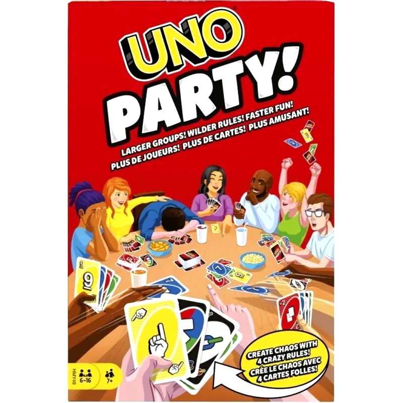 MATTEL Uno Party Επιτραπέζιο (Mattel)