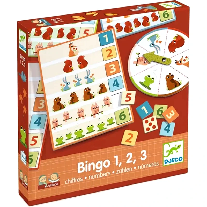 DJECO Djeco Eduludo Με Λότο Αριθμοί