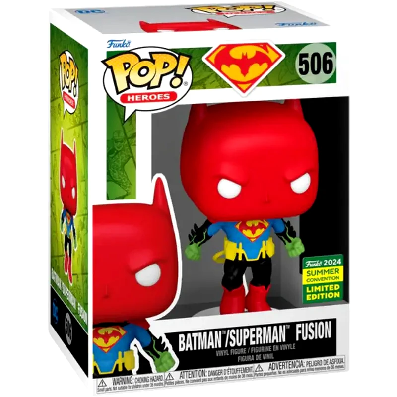 FUNKO Funko Pop! Heroes - DC Super Heroes - Batman/Superman Fusion #506