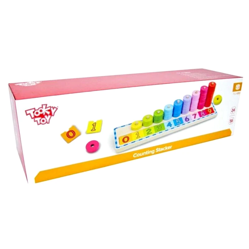 TOOKY TOY Tooky Toy Ξύλινος Άβακας Αριθμητήριο