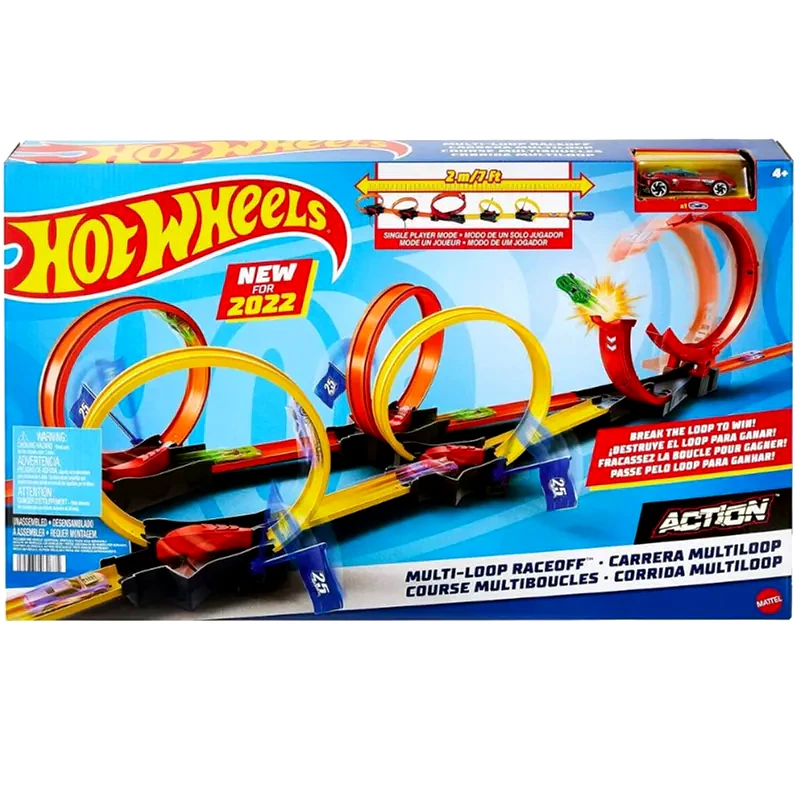 MATTEL Hot Wheels Πίστα Για Κόντρες Με Πολλαπλά Λούπ