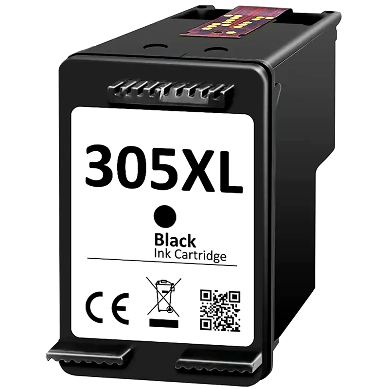 PREMIUM Συμβατό HP 305/307 XL Μαύρο Μελάνι Εκτυπωτή