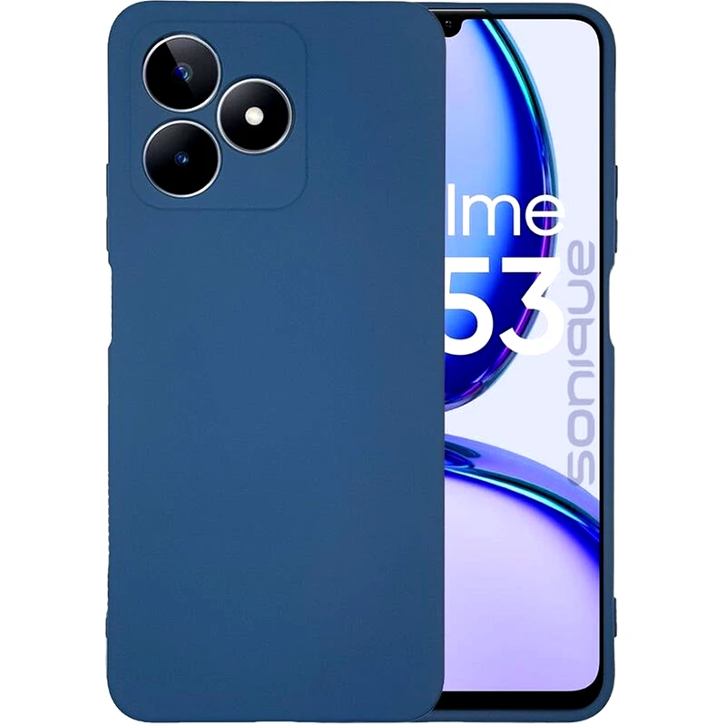 SONIQUE Θήκη Realme C51/ Realme C53 - Sonique Σιλικόνη My Color - Μπλε Σκούρο