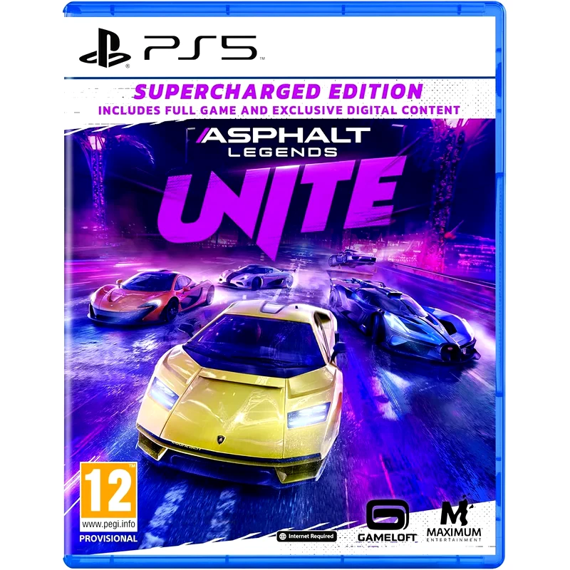 MAXIMUM GAMES Asphalt Legends: Unite - Supercharged Edition - PS5