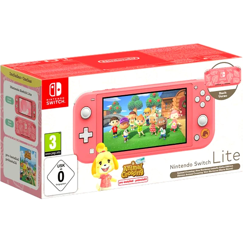 NINTENDO Nintendo Switch Lite Aloha Edition Isabelle - Coral