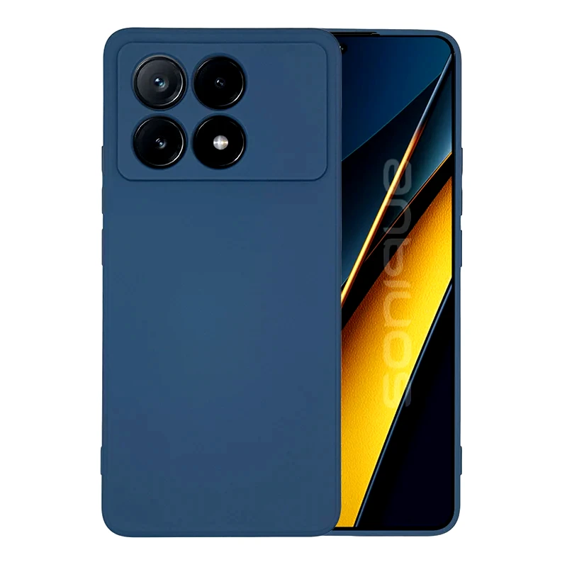 SONIQUE Θήκη Xiaomi Poco X6 Pro 5G - Sonique Σιλικόνης My Colors - Μπλε Σκούρο