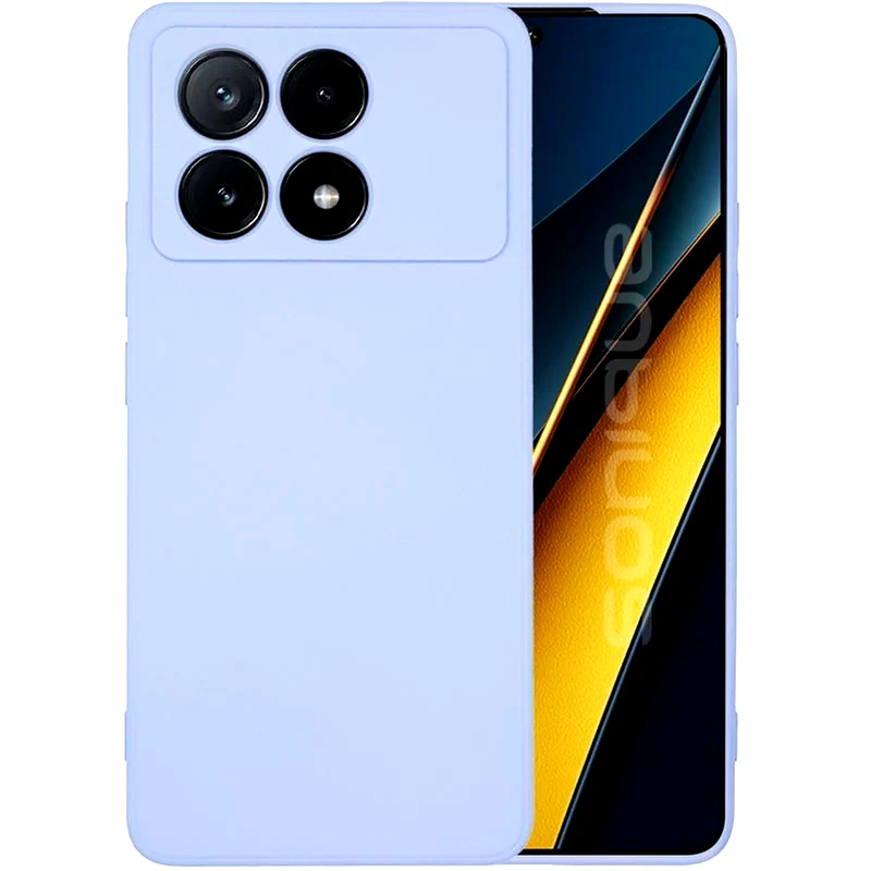 Θήκη Xiaomi Poco X6 Pro 5G - Sonique Σιλικόνης My Colors - Λιλά φωτογραφία