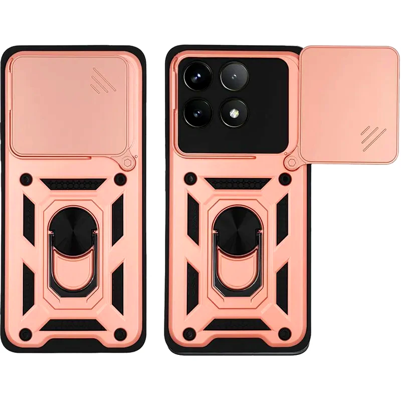 Θήκη Xiaomi Poco F6 Pro 5G - Sonique Ring Armor Campro - Χρυσό φωτογραφία