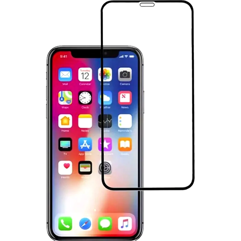POWERTECH Προστατευτικό οθόνης Apple iPhone 11 Pro Max - Powertech Full Glue Tempered Glass 5D