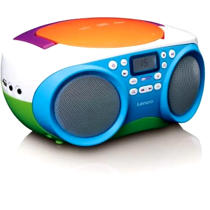 LENCO Φορητό Radio/CD Lenco Scd-41 - Πολύχρωμο