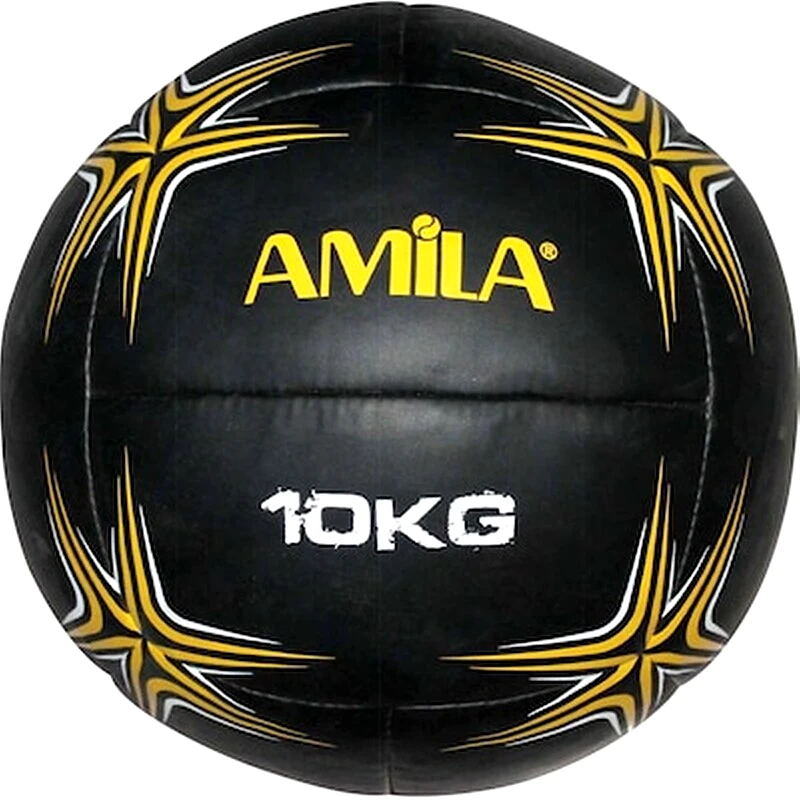 AMILA Μπάλα Wall Amila Κατάλληλη για Ενδυνάμωση 10 kg - Μαύρο