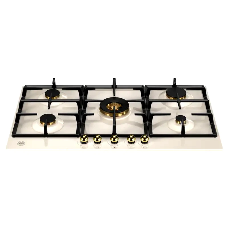 BERTAZZONI BERTAZZONI P905CHERAG(GN) 89 cm Μπεζ Εστία Φυσικού Αερίου Αυτόνομη
