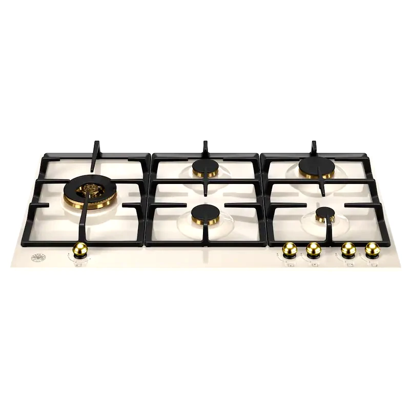 BERTAZZONI BERTAZZONI P905LHERAG(GN) 89 cm Μπεζ Εστία Φυσικού Αερίου Αυτόνομη