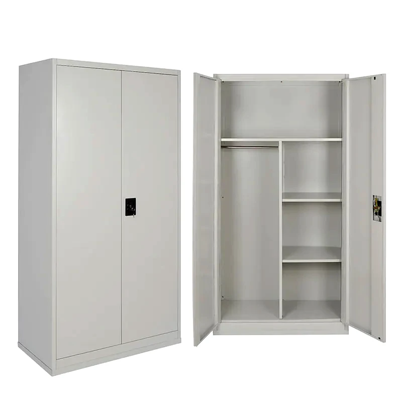 STEELEN Ντουλάπα Steelen Δίφυλλη Μεταλλική 70x40x171 cm - Γκρι
